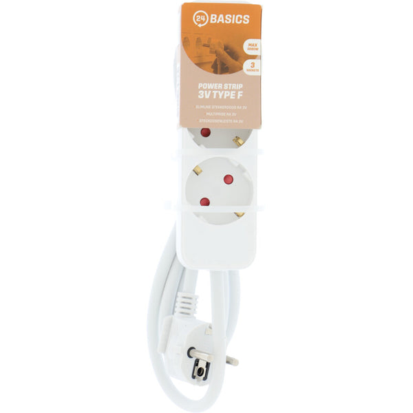 24Basics Slimline stekkerdoos ra 3V