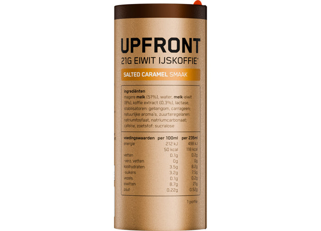 Upfront Eiwit ijskoffie salted caramel