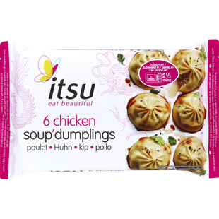 Itsu Chicken soup dumplings