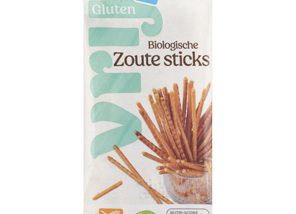 Glutenvrij Biologische zoute sticks