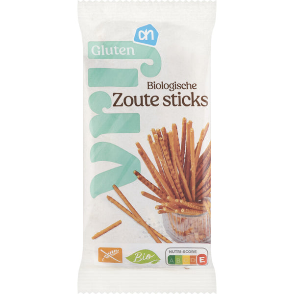Glutenvrij Biologische zoute sticks