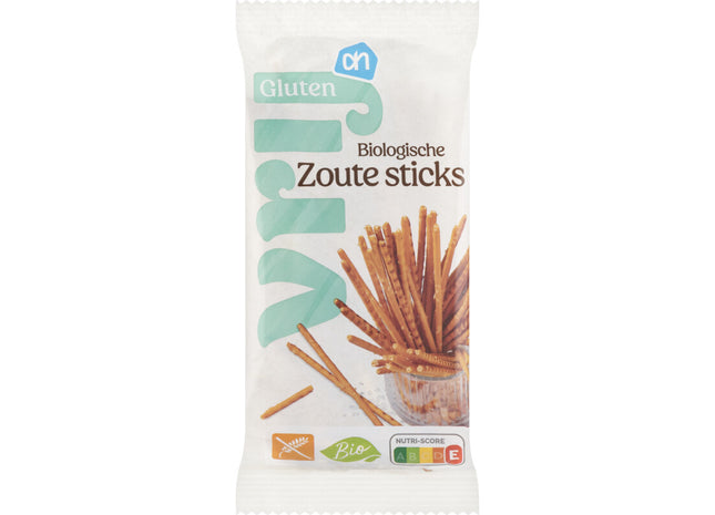 Glutenvrij Biologische zoute sticks