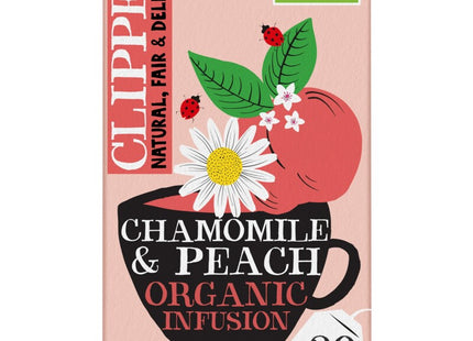 Clipper Chamomile peach organic infusion