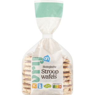 Glutenvrij Biologisch stroopwafels