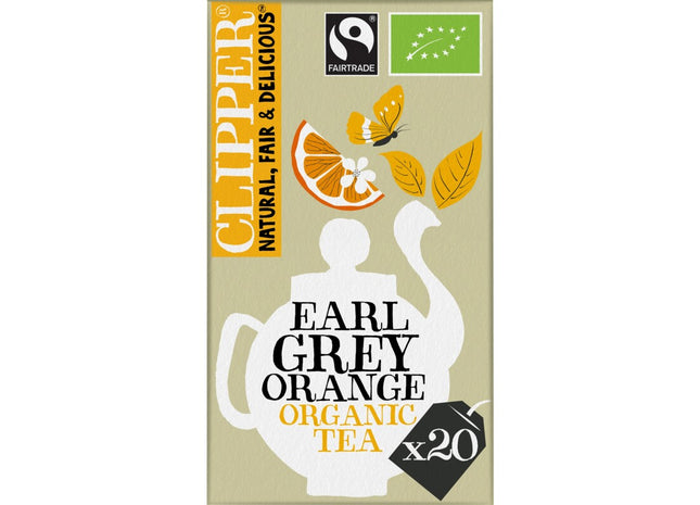 Clipper Earl grey orange organic tea