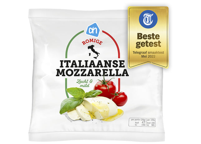Italiaanse mozzarella