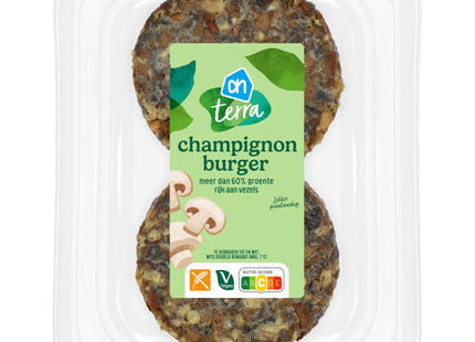 Vegetarische champignonburger