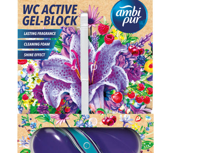 Ambi Pur Wc active tri-gel wild hibiscus