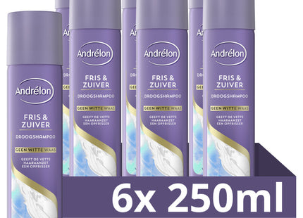 Andrélon Fresh &amp; Pure Trockenshampoo für fettiges Haar