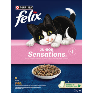 Felix Sensations junior met kip & kalkoen
