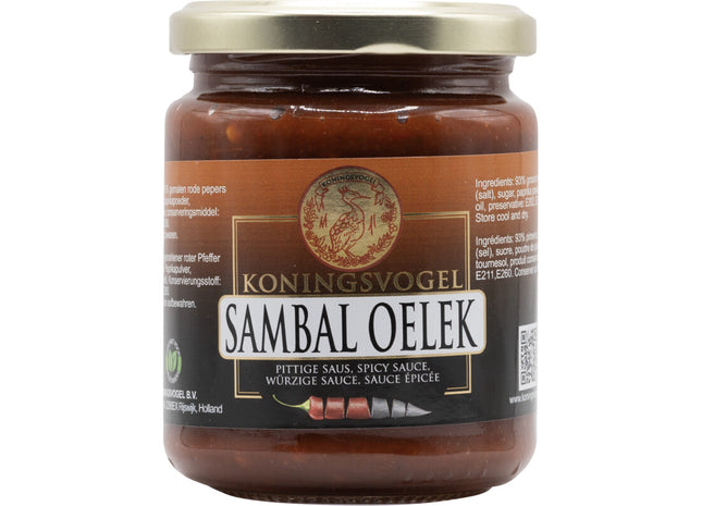 Koningsvogel Sambal oelek