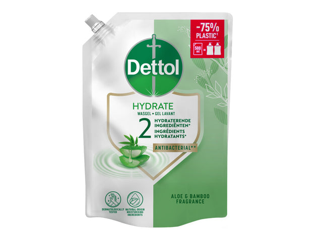Dettol Wasgel hydrating aloë vera navulling