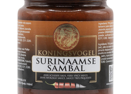 Koningsvogel Surinaamse sambal