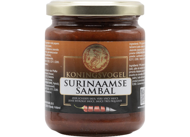Koningsvogel Surinaamse sambal