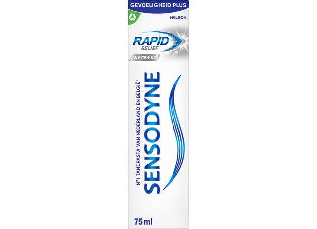 Sensodyne Rapid Relief Zahnpasta zum Aufhellen
