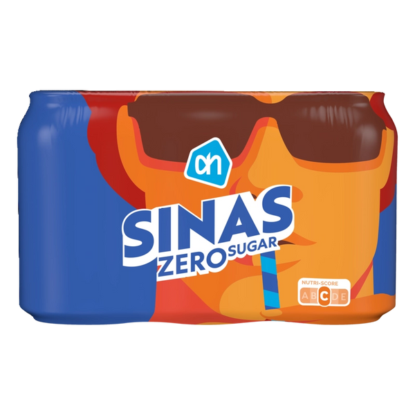 Orangenlimonade zero sugar 6er-Pack