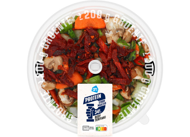 Stoommaaltijd beef teriyaki