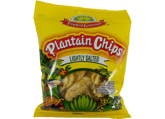 Tropical Gourmet Plantain chips licht gezout