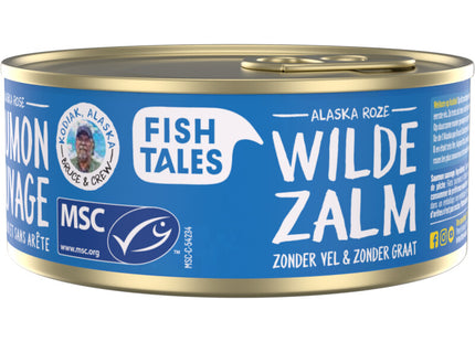 Fish Tales Wildlachs ohne Haut und Knochen