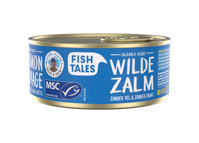 Fish Tales Wilde zalm zonder vel & graat