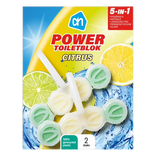 Power toiletblokken citrus