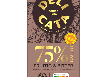 Delicata Reep puur 75% cacao