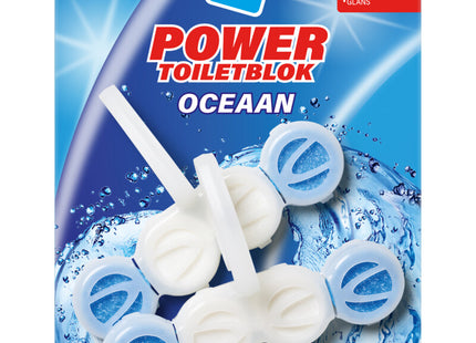 Power toiletblokken oceaan