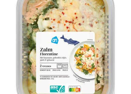 Zalm florentine