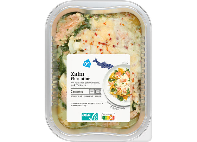 Zalm florentine