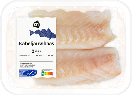 Kabeljauwhaasje 2 stuks
