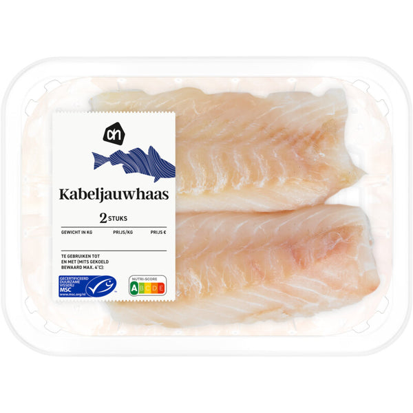 Kabeljauwhaasje 2 stuks