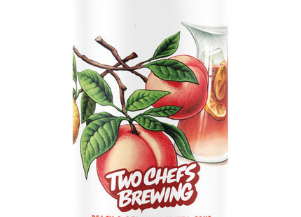 Two Chefs Brewing Peach & lemon ice tea sour