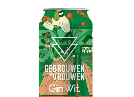 Gebrouwen door vrouw Gin wit