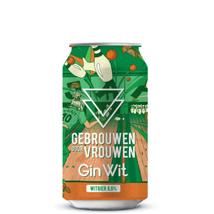 Gebrouwen door vrouw Gin wit