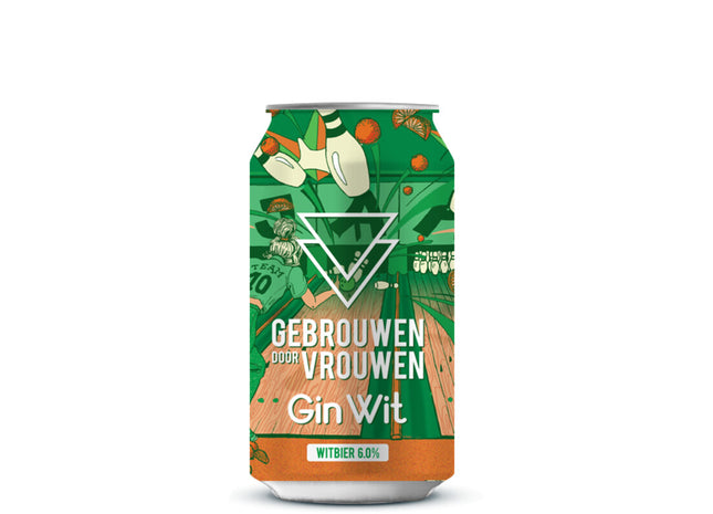 Gebrouwen door vrouw Gin wit