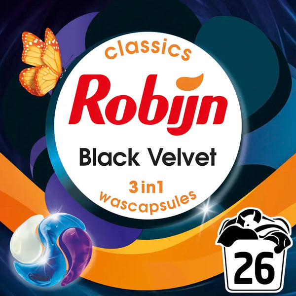 Robijn Wascapsules black velvet