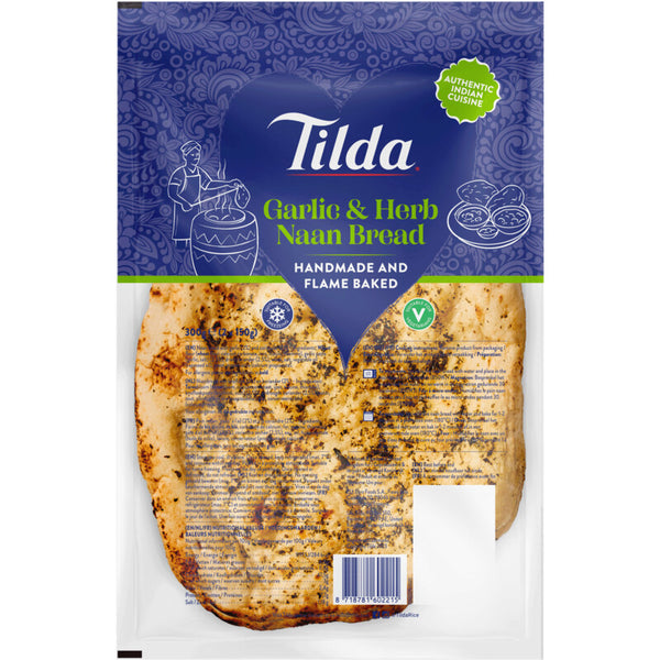 Tilda Naanbrood knoflook koriander