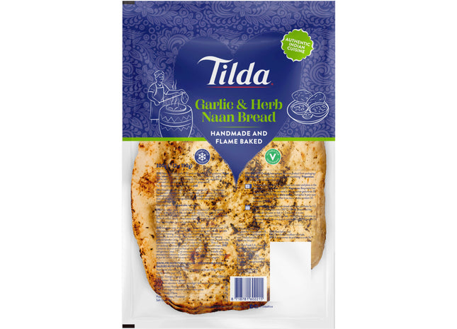 Tilda Naanbrood knoflook koriander