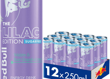 Red Bull Lilac edition sugarfree 12-pack