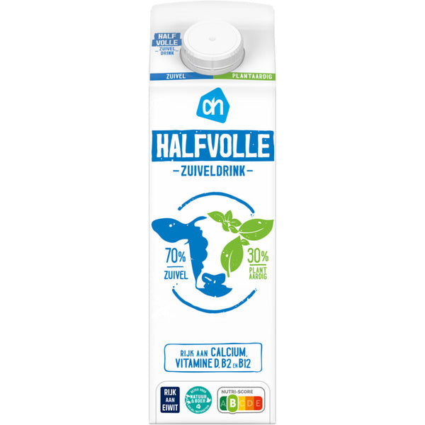 Halfvolle zuiveldrink
