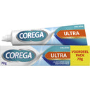 Corega Ultra adhesive cream denture value pack