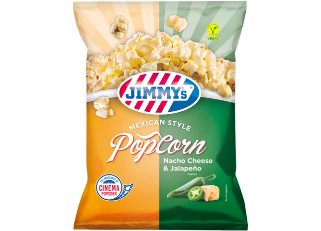 Jimmy's Popcorn nacho cheese & jalapeno