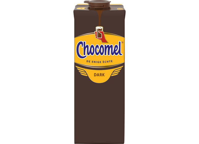 Dunkle Schokoladenmilch