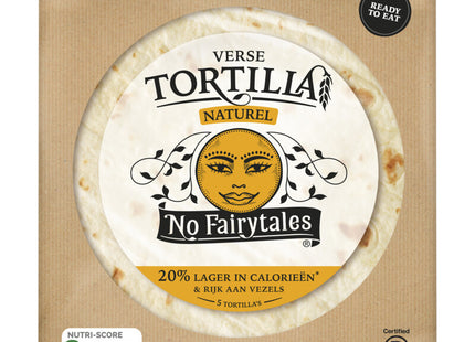 No Fairytales Verse tortilla wraps naturel