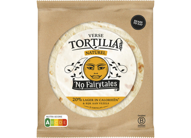 No Fairytales Verse tortilla wraps naturel
