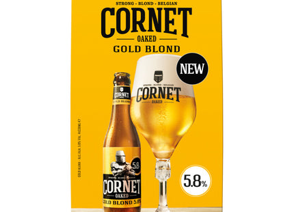 Cornet Oaked gold blond 4-pack