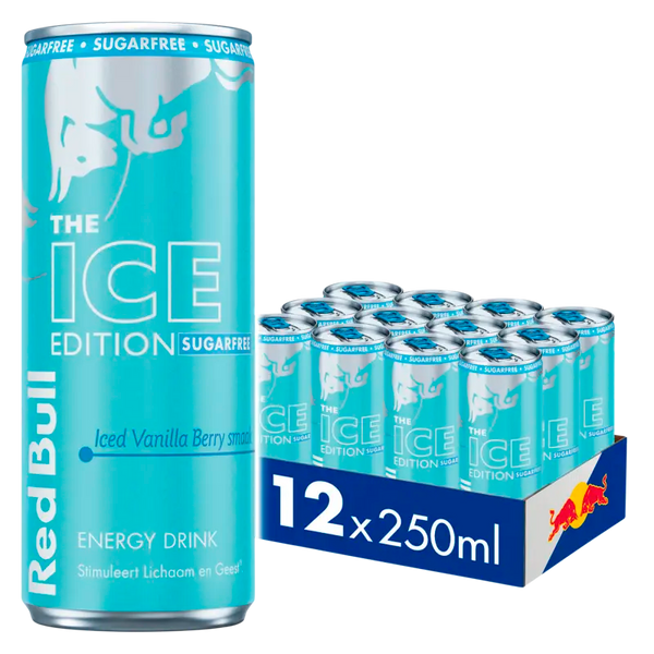 Red Bull Ice edition sugarfree 12-pack