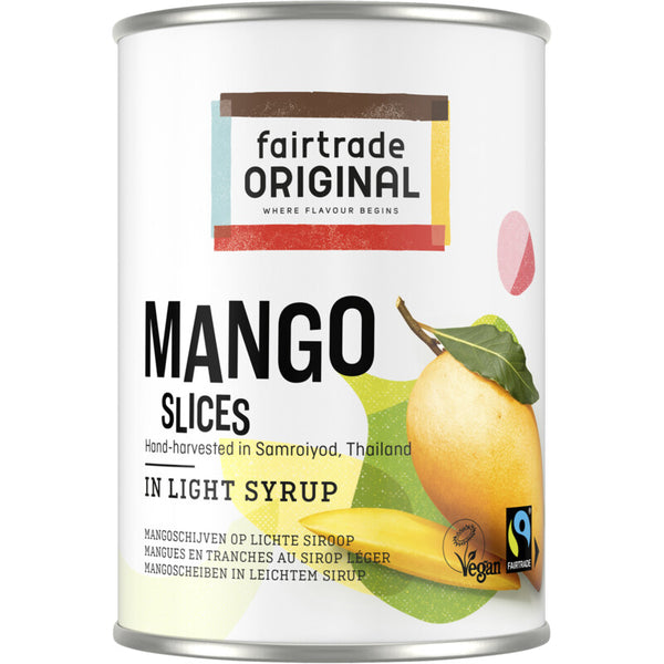 Fairtrade Original Mango schijven siroop