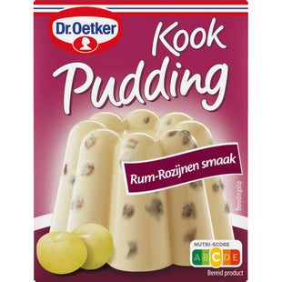DR. Oetker Cooking Pudding Rum Rosinen