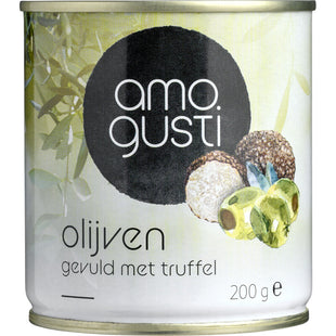 Amogusti Olijven gevuld met truffel